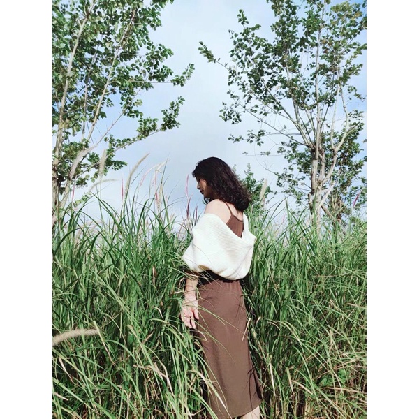 Áo len khoác ngoài crotop tay bồng( ảnh khách chụp 6,7,8) | BigBuy360 - bigbuy360.vn