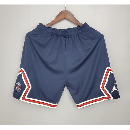 Quần Short Bóng Đá Paris Màu Xanh Dương Size S-XXL 7n53 2021 2022