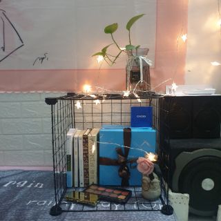 Tủ táp đầu giường decor độc đáo