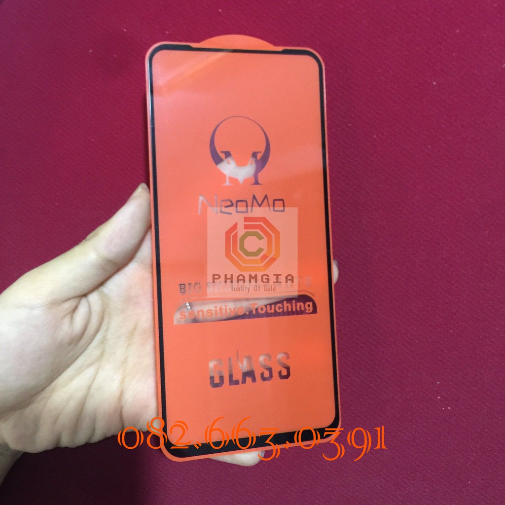 Kính cường lực Oppo A53 full màn hình, không chấm liti