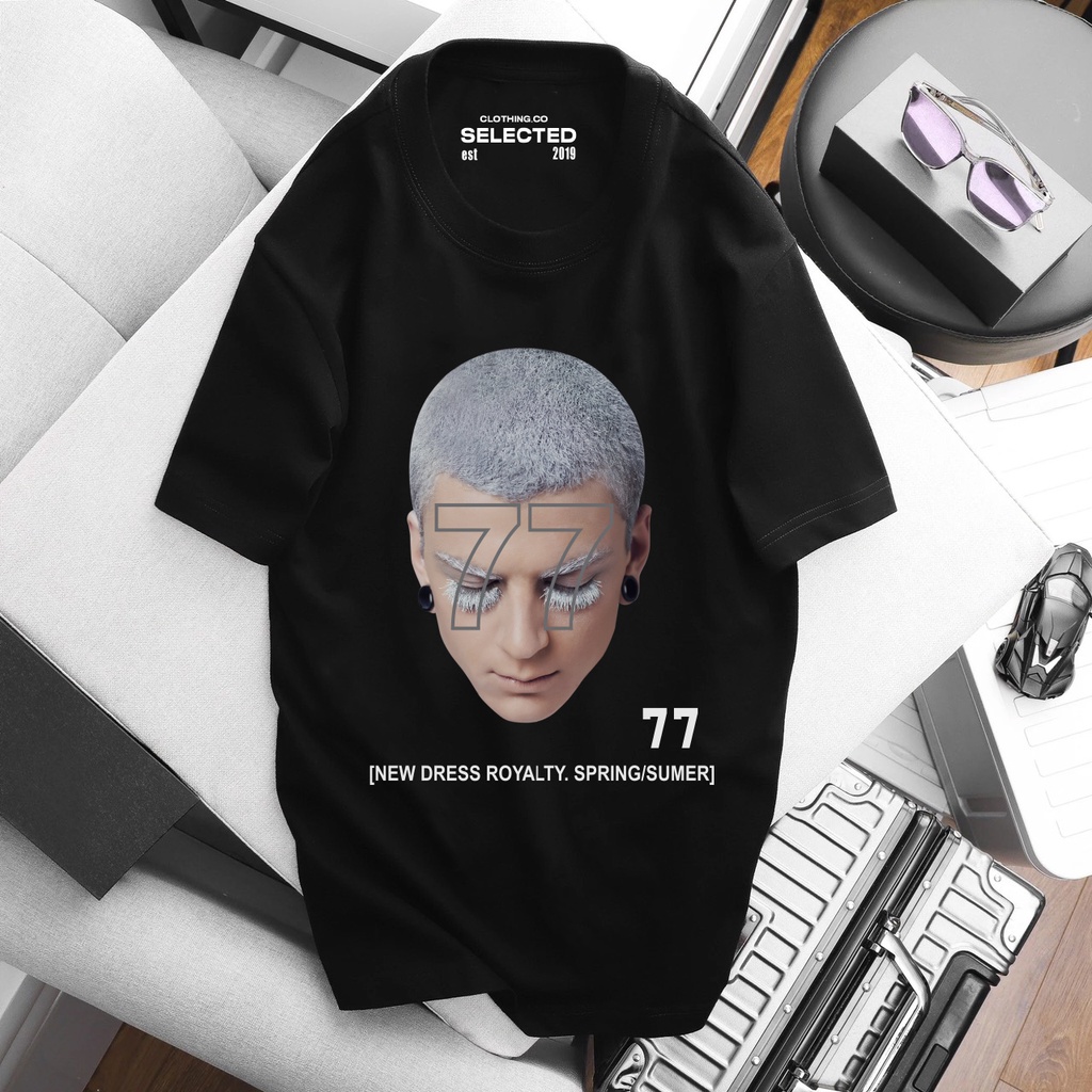 Áo thun tay lỡ nam nữ in hình avater F.O.G , Vải Cotton Form Oversize - SELECTED.STORE