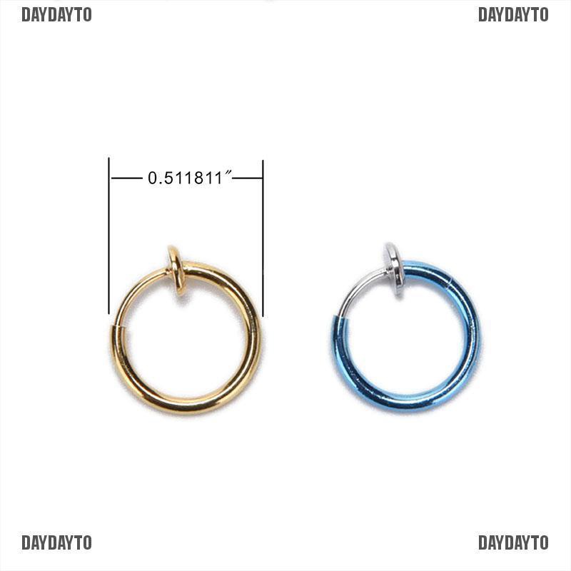 Bộ 2 Khuyên Xỏ Mũi / Môi / Tai / Cơ Thể Kiểu Dáng Thời Trang