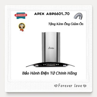 Máy Hút Mùi Kính Cong Cao Cấp SUNHOUSE APEX 6601_70