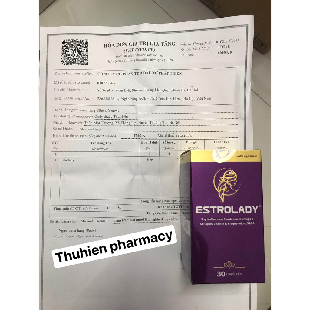 ESTROLADY viên uống cân bằng nội tiết, gìn giữ nét xuân