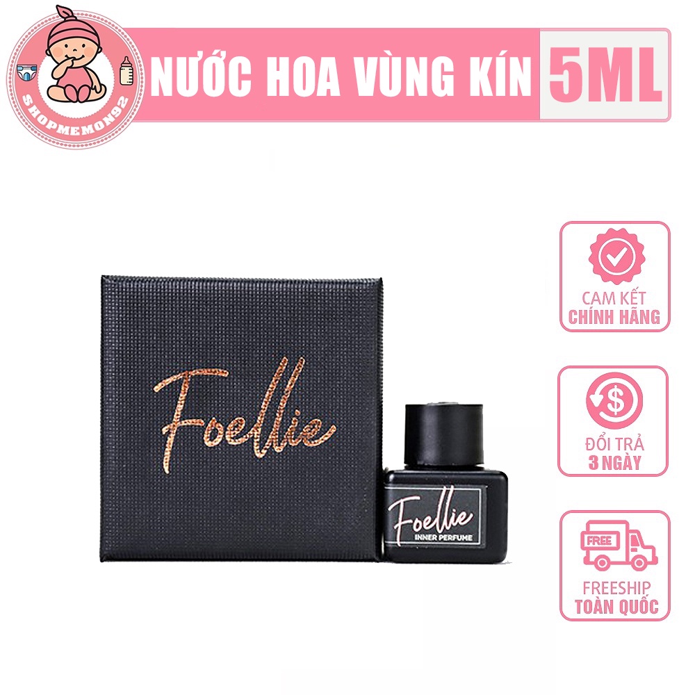 Nước hoa vùng kín Foellie đen 5ml