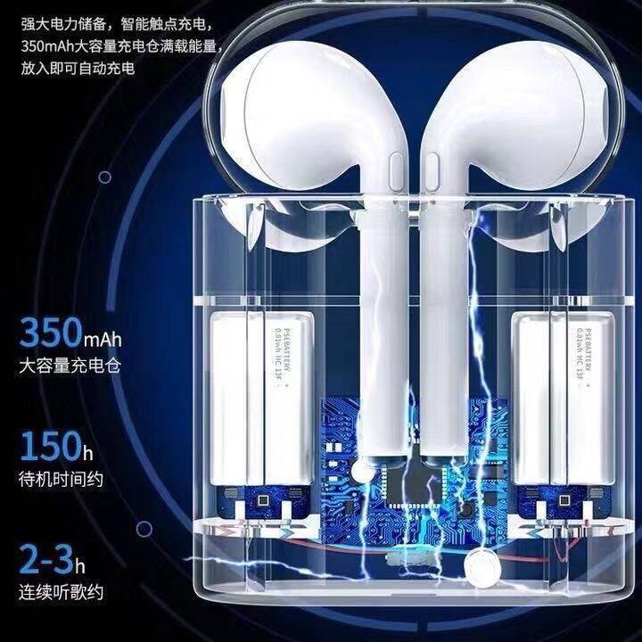 Tai nghe Bluetooth không dây I12 sạc bin i7s macaron i11i9s sạc kho sạc một lần bán dung lượng lớn | BigBuy360 - bigbuy360.vn