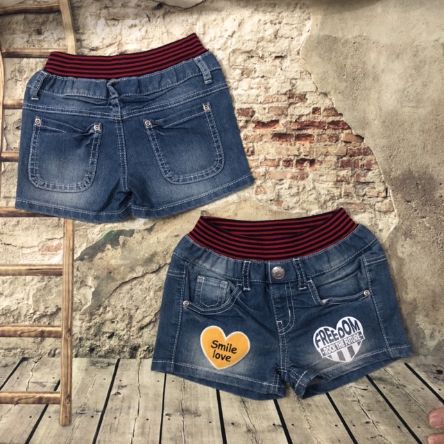 Quần short Jeans bé gái 16kg -50kg