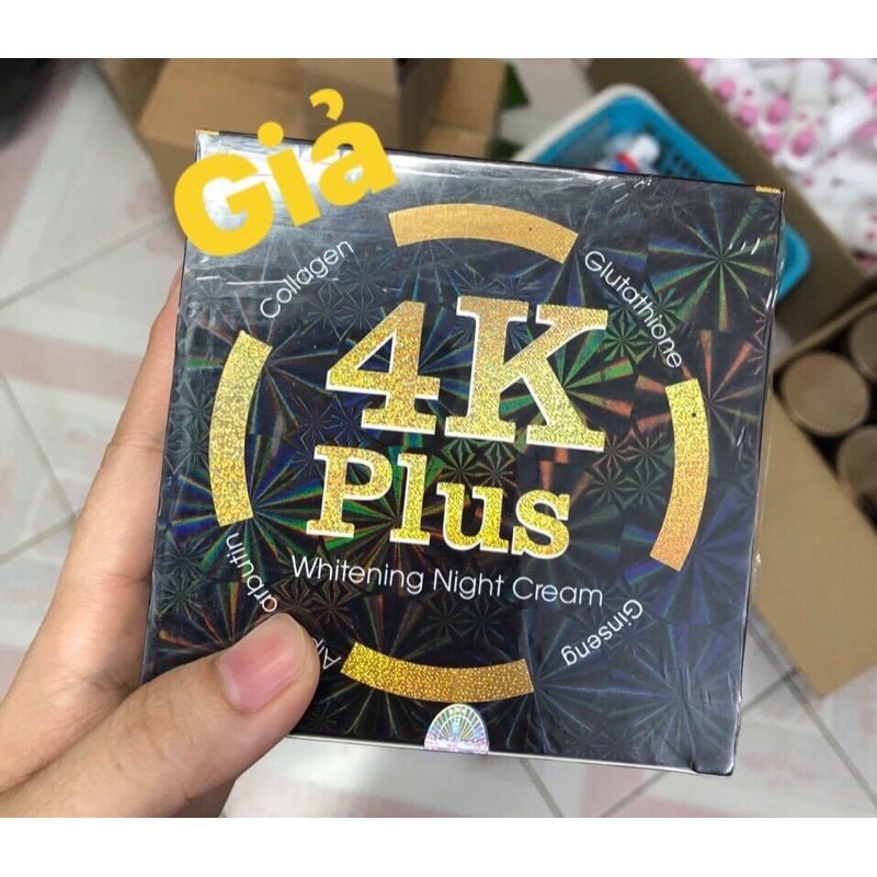 [Có tem] Kem 4K Plus 5X Dưỡng Trắng Da Mờ Nám Thái lan Chính Hãng