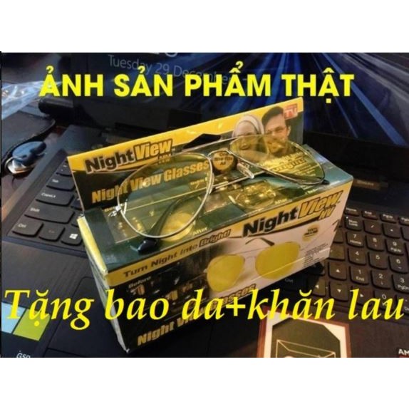 Kính chống loá nhìn xuyên đêm đẹp