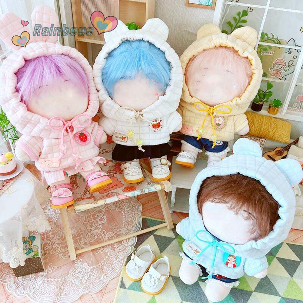 Áo Hoodies Màu Sắc Cầu Vồng Xinh Xắn Dành Cho Búp Bê 1 / 111 / 12 OB11 20cm