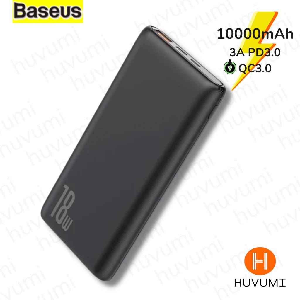 Pin dự phòng sạc nhanh Baseus Bipow 10000mAh PD/QC 18W (Powerdelivery / Quick Charge Power Bank ) LV709