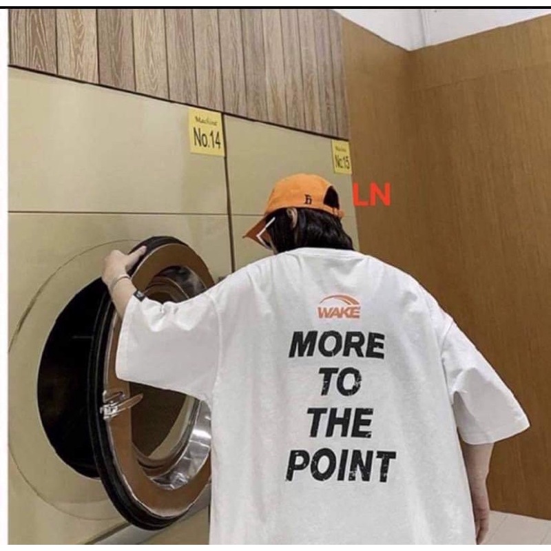 Áo thun MORE TO chữ to DA6