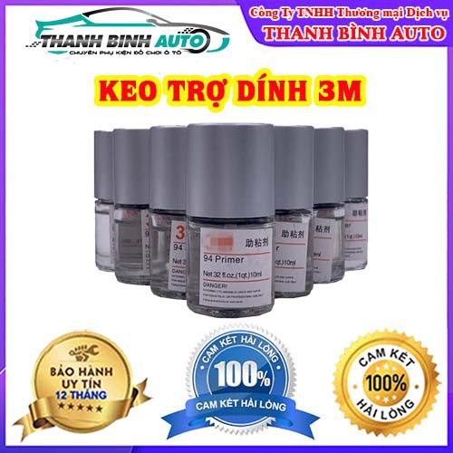 Keo Trợ Dính 3M 94 Primer Tăng Độ Bám Dính - Hỗ Trợ Dán Phụ Kiện Xe