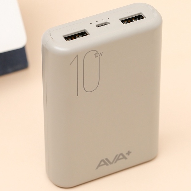 Pin sạc dự phòng AVA PJ JP192 10000mAh - Chính hãng BH 12 tháng