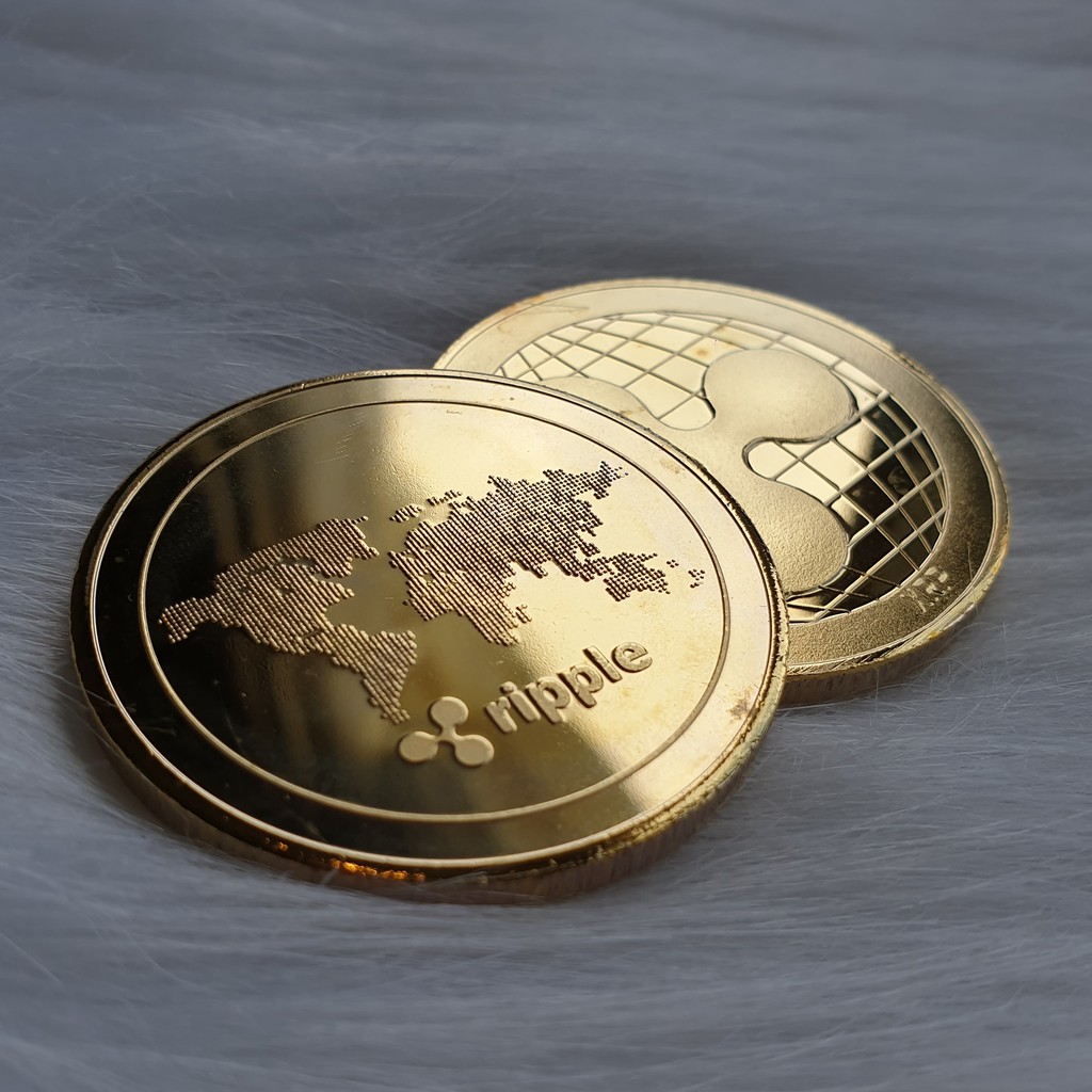 Đồng XRP ripple mạ Vàng 24k Cao cấp nhất thị trường