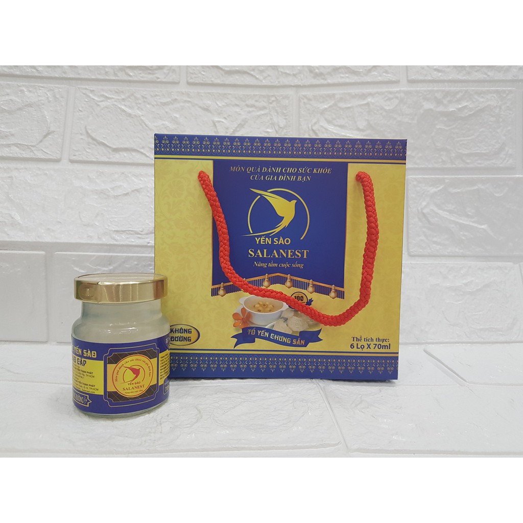 [Mã 267FMCGSALE giảm 8% đơn 500K] Nước Yến Sào Salanest Chưng KHÔNG ĐƯỜNG Cấp 20% Yến Nguyên Chất - Hộp Tiết Kiệm | BigBuy360 - bigbuy360.vn