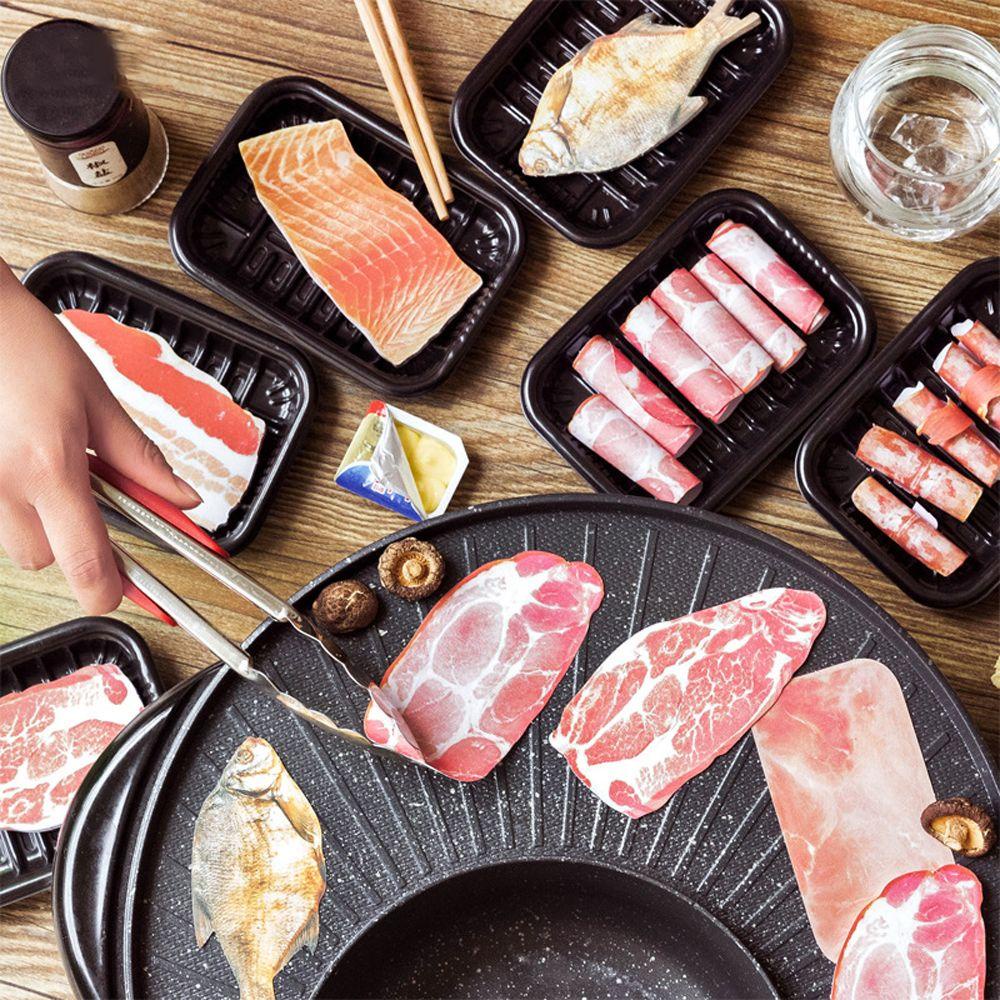 Set 50 Giấy Ghi Chú Tự Dính Hình Cá Dễ Thương Phong Cách Nhật Bản