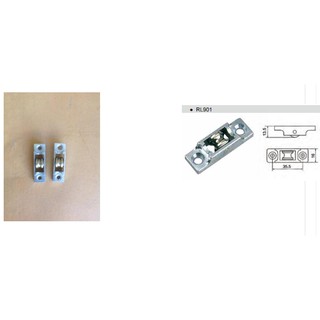 Bánh xe đơn cửa nhựa lõi thép uPVC