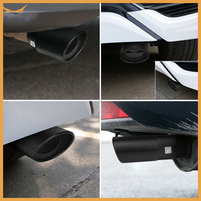 Ống Xả Khí Thải Giảm Thanh Bằng Thép Không Gỉ Nhám Thông Dụng Cho Xe Hơi