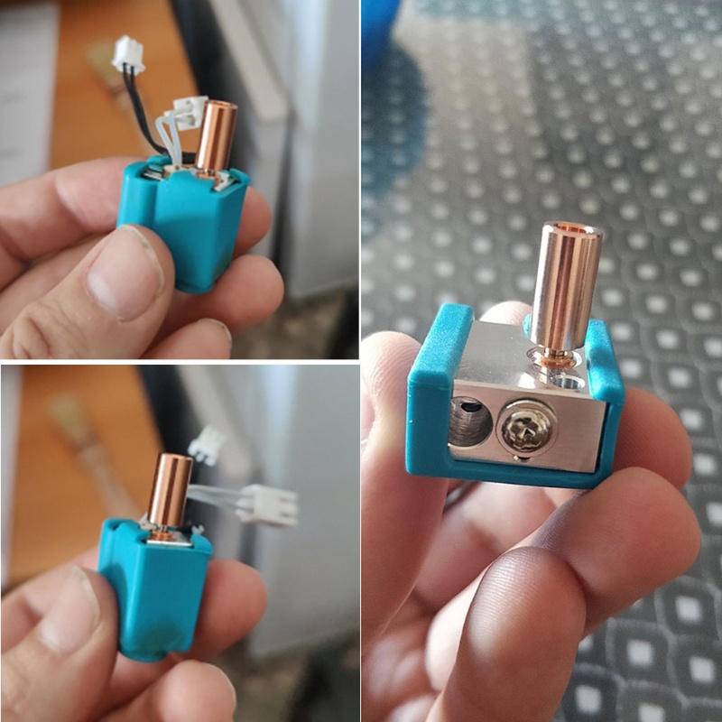 Khối Nhiệt Sưởi Ấm IWO Bi-Metal Cho Sợi Tóc 1.75mm