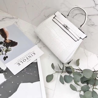 Túi HM Kelly Bạch tạng