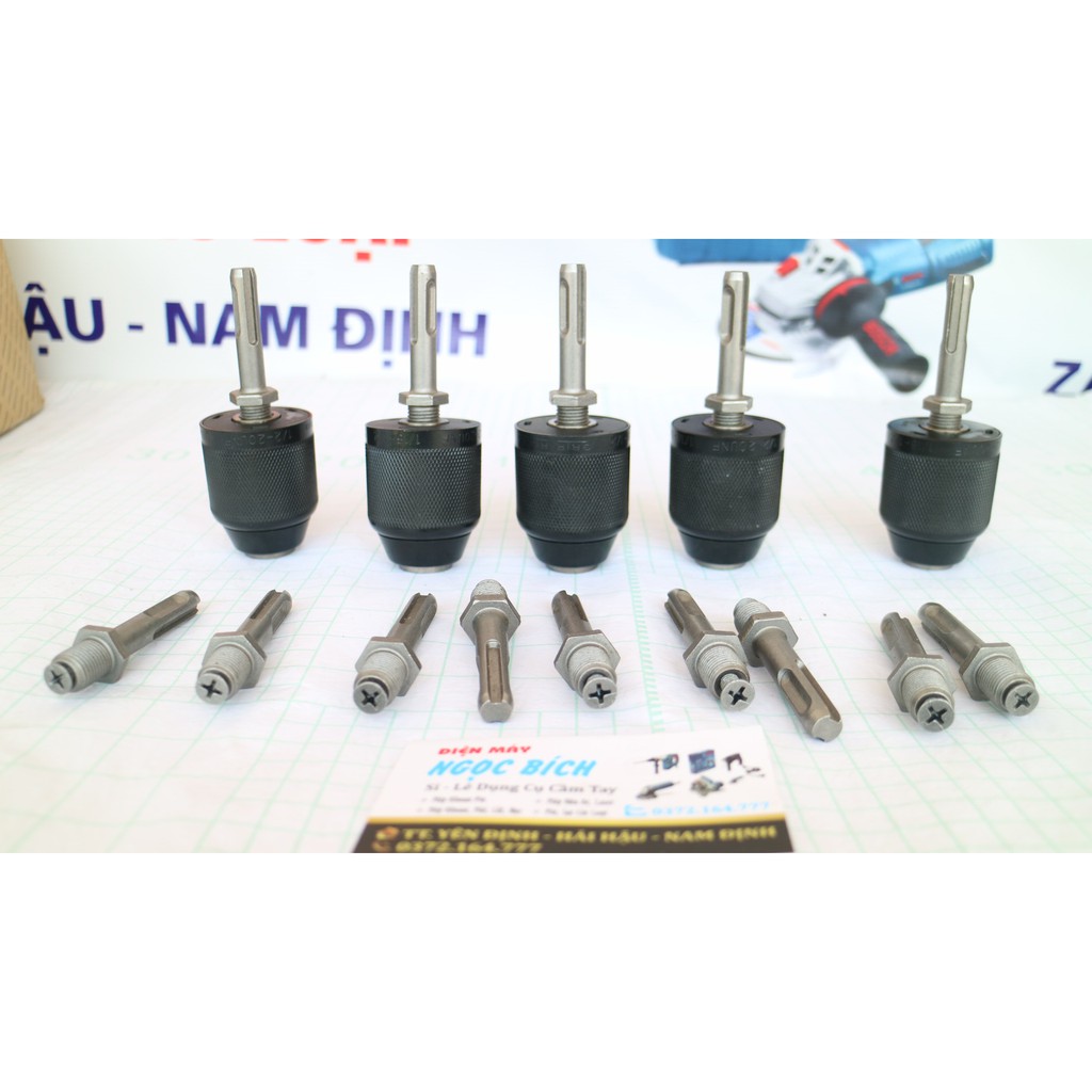 Đầu Chuyển Đổi AUTOLOCK Khoan Bê Tông Sang Khoan Bắt Vít Khoan Sắt