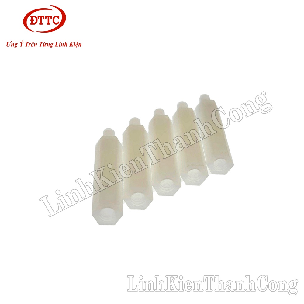 Cọc Nhựa M3 5mm 10mm 15mm 20mm 25mm 30mm 35mm Đực - Cái