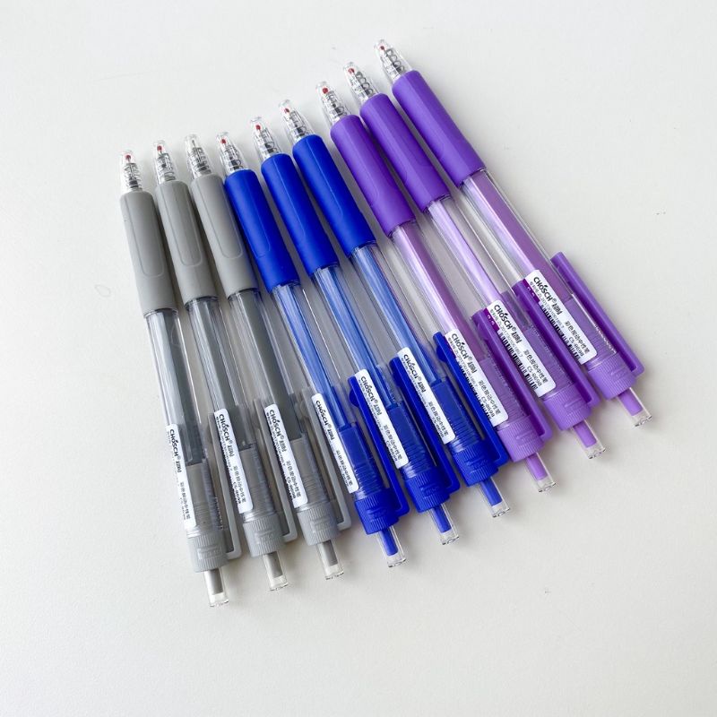 Hộp 12 cây Bút gel bấm King Chosch,Cenvava