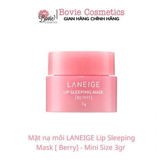 Mặt nạ môi Laneige Lip Sleeping Mask - Mini Size 3gr | Mask dưỡng môi