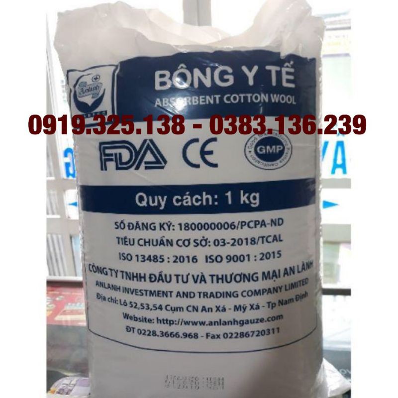 Bông y tế An Lành 1kg