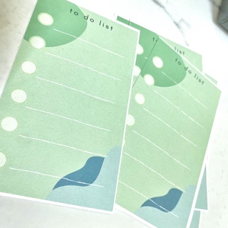 TO DO LIST - NOTE MÀU ĐƠN GIẢN PASTEL- 36 tờ