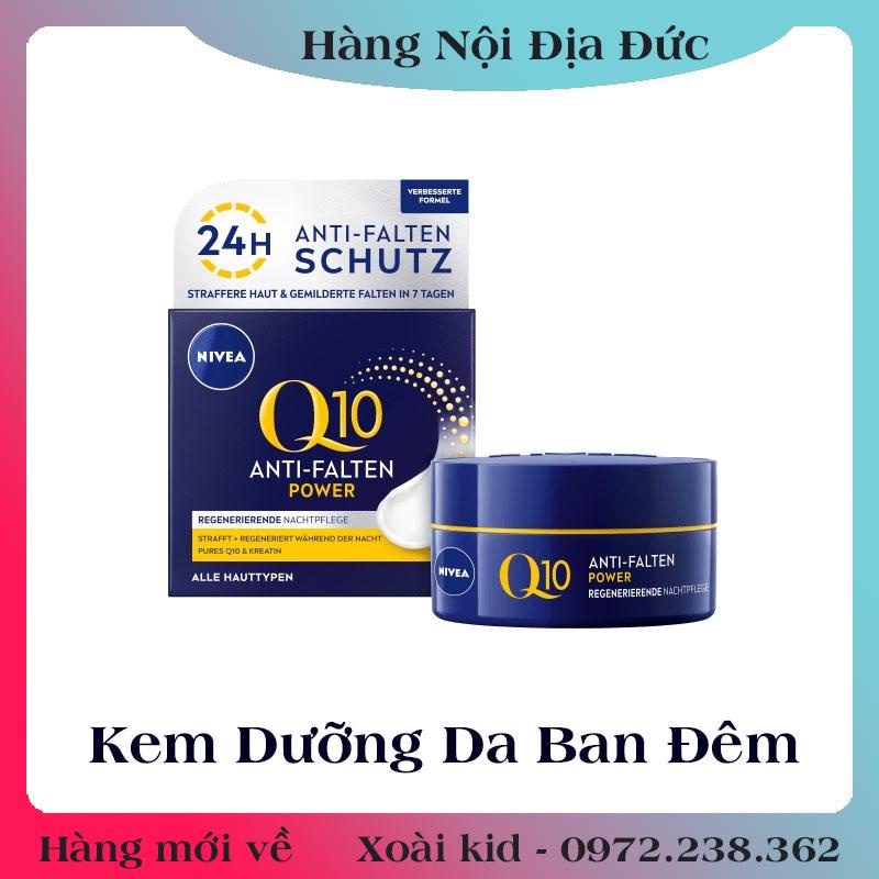 Kem dưỡng da mặt Nivea Q10 của Đức giúp chống lão hóa,chống nhăn, sáng da - Nội địa Đức Đủ Bill