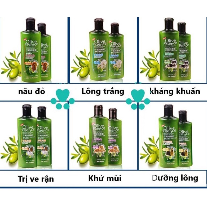 Sữa Tắm Olive Cho Chó Mèo