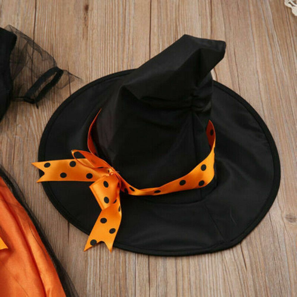 Set Đồ Hóa Trang Phù Thủy Halloween Cho Bé Gái | BigBuy360 - bigbuy360.vn