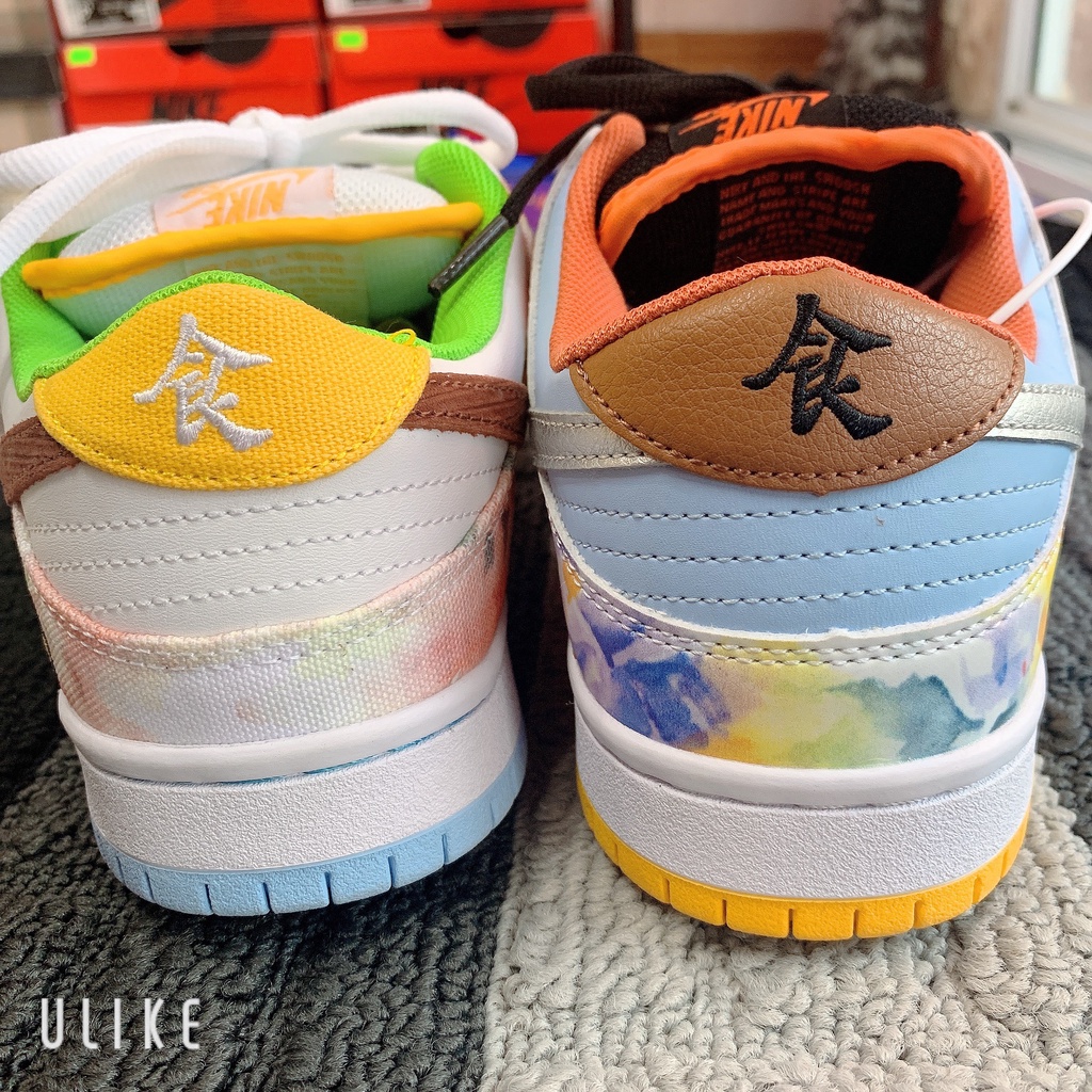 Giày Sneaker jordan SB Dunk low1 ẩm thực đa sắc màu.Giày thể thao Nam Nữ chất liệu da cao cấp.🎁Full Hộp+Tặng Tất Cao Cổ