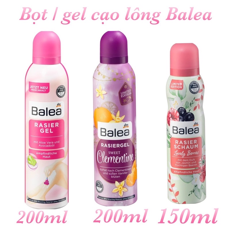 Bọt cạo lông Balea