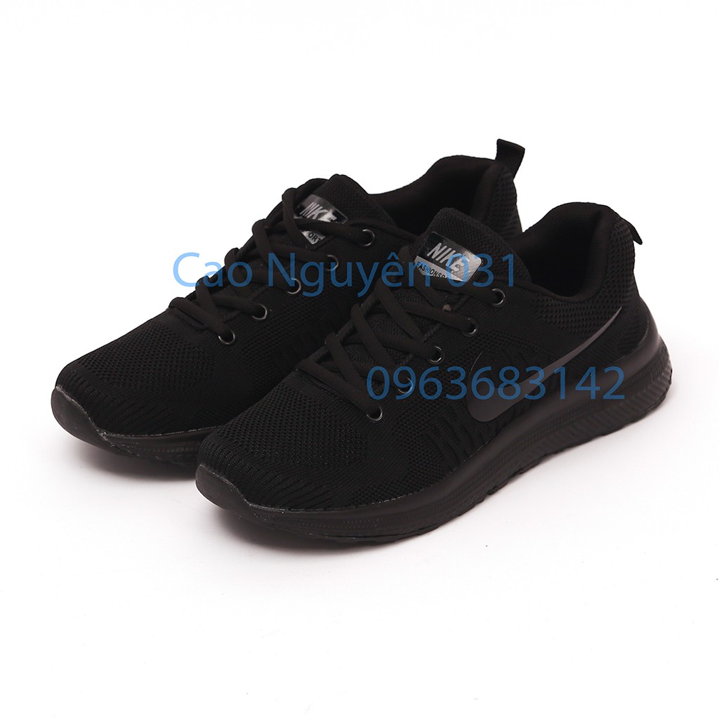 Giày thể thao nam Full đen cực chất