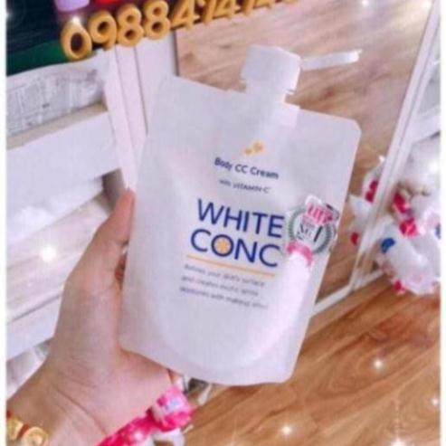 Kem Dưỡng Thể Trắng Da White Conc White CC Cream 200g