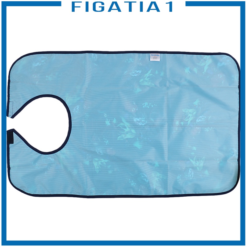 Yếm ăn chống thấm nước có thể giặt sạch họa tiết tinh tế tiện lợi cho người cao tuổi