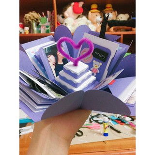 Hộp Quà Lovebox - Love box - Exploding box mẫu 1