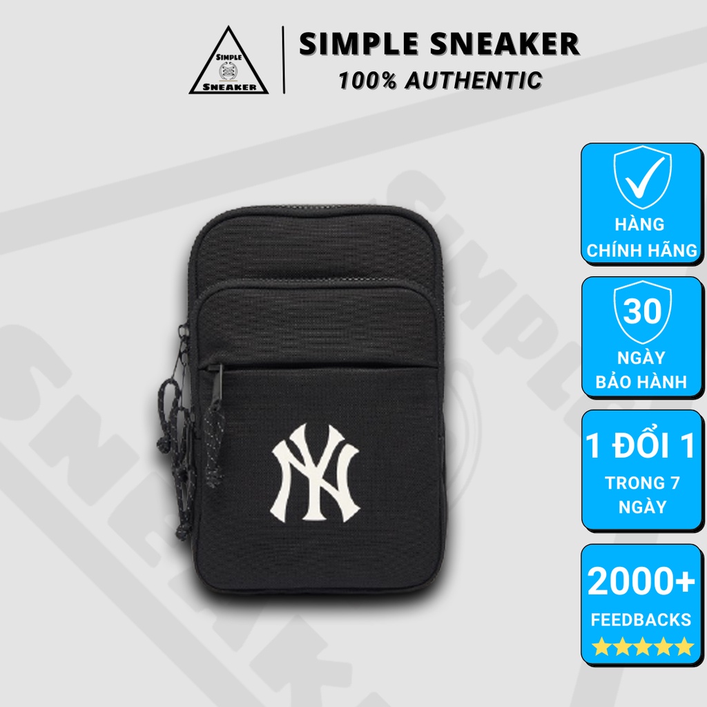 Túi Đeo Chéo MLB AirmeshFREESHIPMLB Seam Ball Cross Bag New York Yankees Chính Hãng - Túi Đeo Nữ Auth - Simple Sneaker