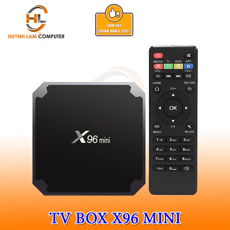 Android TiVi Box X96 mini Ram 2gb Rom 16gb 4K hãng phân phối