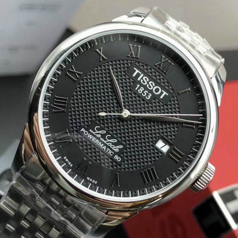 [Máy cơ automatic] Đồng hồ Tissot Nam 1853 mặt đen, kính shapphire. | BigBuy360 - bigbuy360.vn