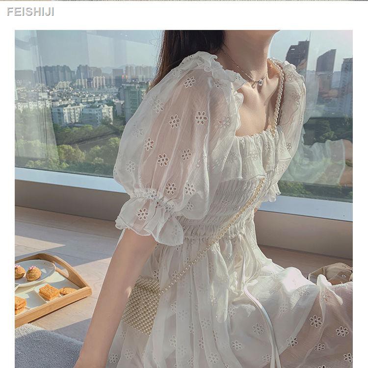 Đầm Voan Tay Phồng Xinh Xắn Dành Cho Nữ 2020 | BigBuy360 - bigbuy360.vn