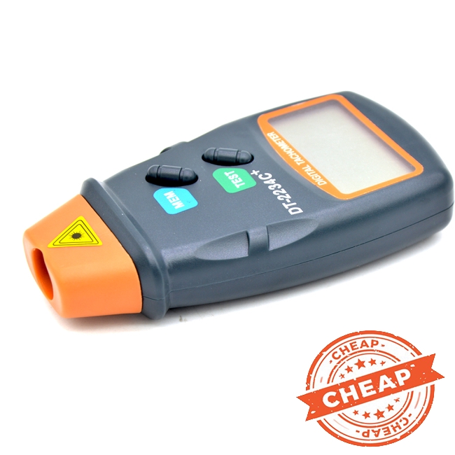 Máy Đo Tốc Độ Gốc Dt2234 C+Màn Hình Lcd 2.5rpm-9999rpm