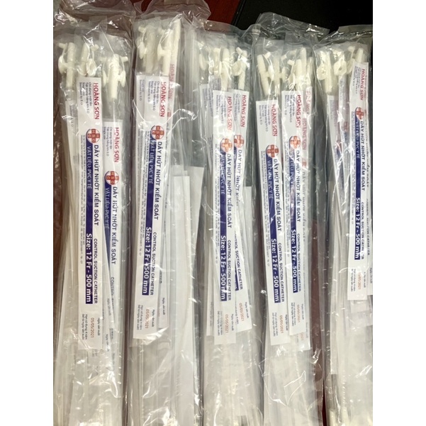 Combo 10 dây hút dịch,hút nhớt có nắp Hoàng Sơn