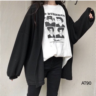Áo cardigan nỉ len AT90