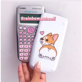 miếng decal 570 dán skin in theo yêu cầu cún con máy tính casio fx 570 vn es plus đi học trang tri decal máy tính bỏ túi