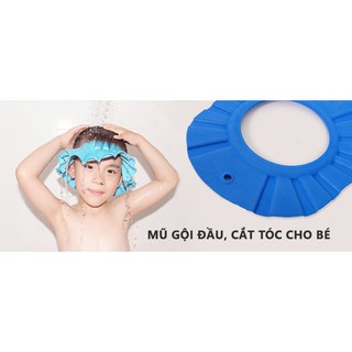 Mũ gội đầu chắn nước cho bé yêu ( Gía tốt )