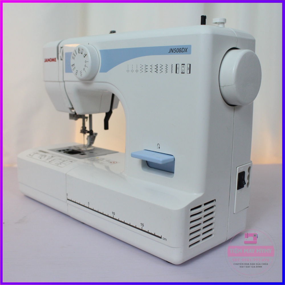 Máy May Mini Gia Đình Janome-JN508DX Bền Rẻ Đa Năng Chất Lượng Nhật Bản